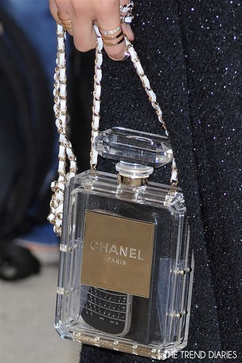 chanel perfume bottle purse|Chanel no 5 biggest bottle.